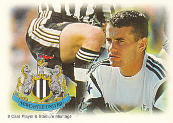 Montage (puzzle 9) Newcastle United 1999 Futera Fans' Selection #81